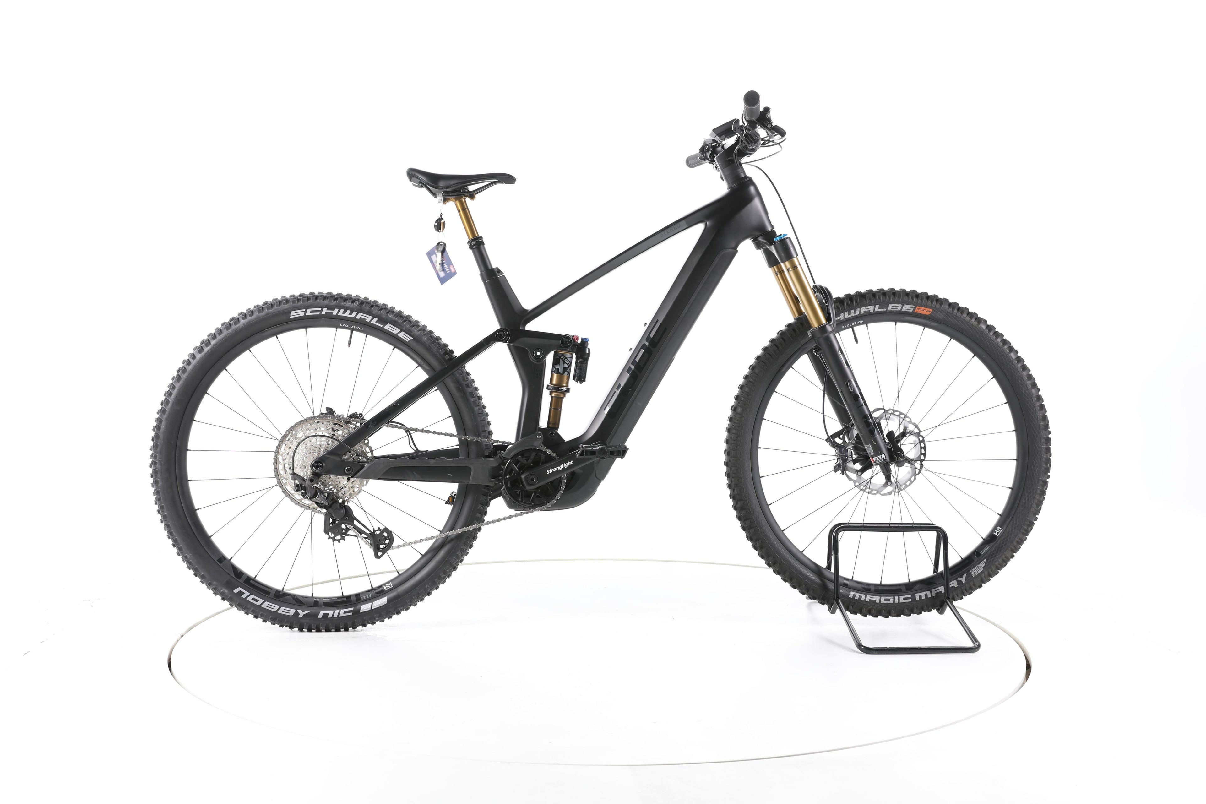Cube Stereo Hybrid 140 HPC Actionteam Fully E-Bike Carbon 2024 - Image 1