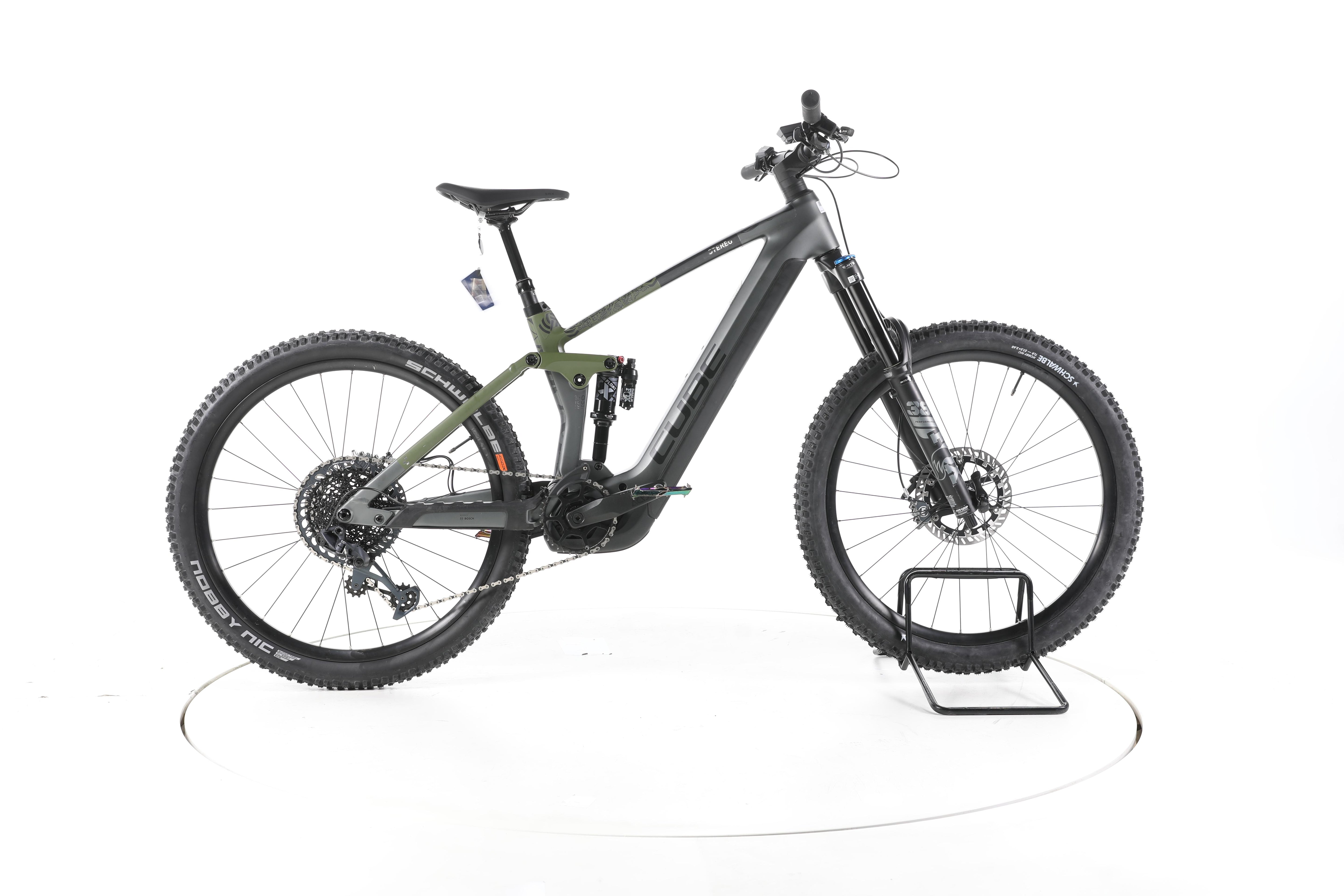 Cube Stereo Hybrid 160 HPC TM Fully E-Bike Carbon - Image 1