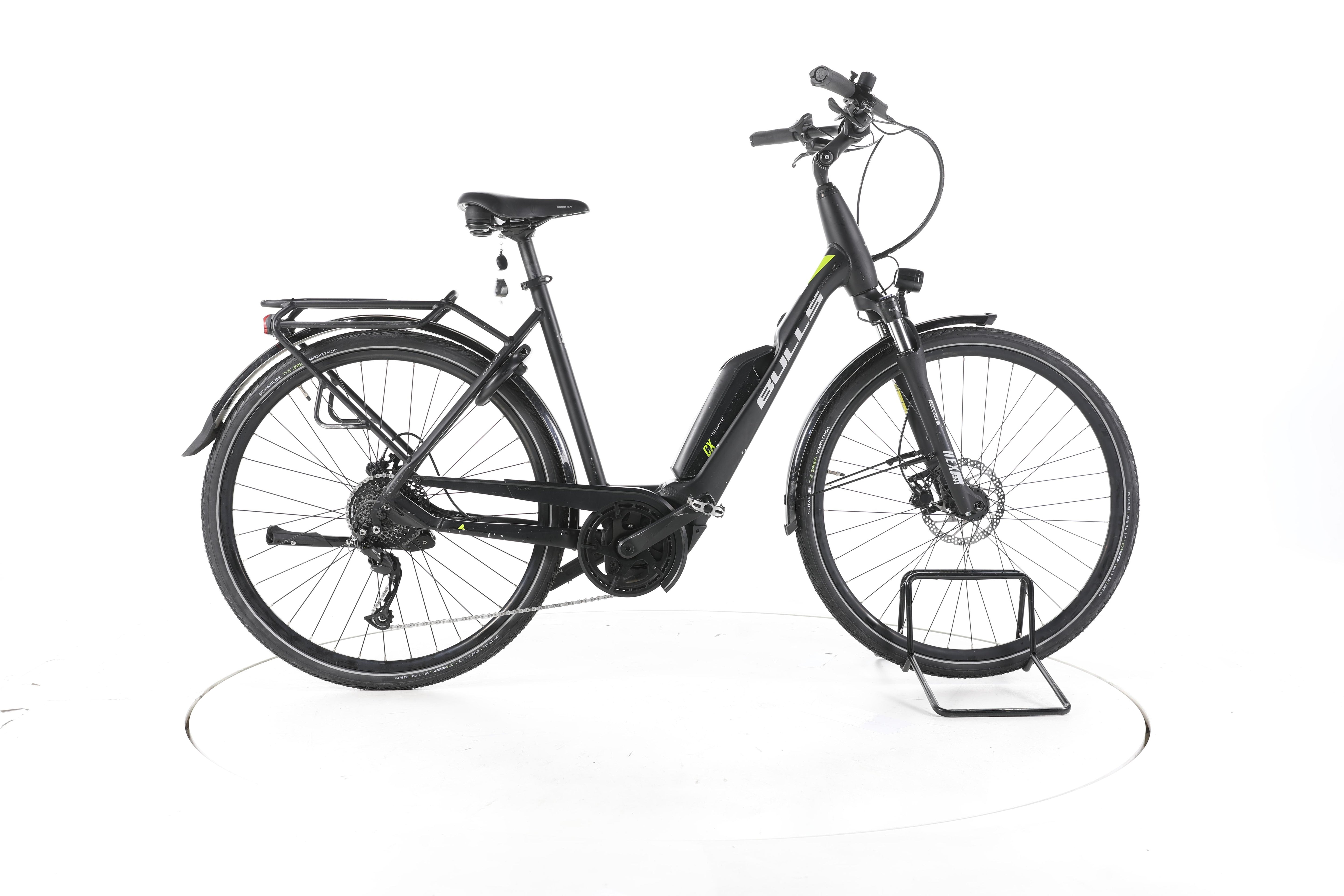 Bulls Street CX (ID97795),schwarz-grau-lime,55cm/28" Trekking E-Bike Tiefeinsteiger - Image 1