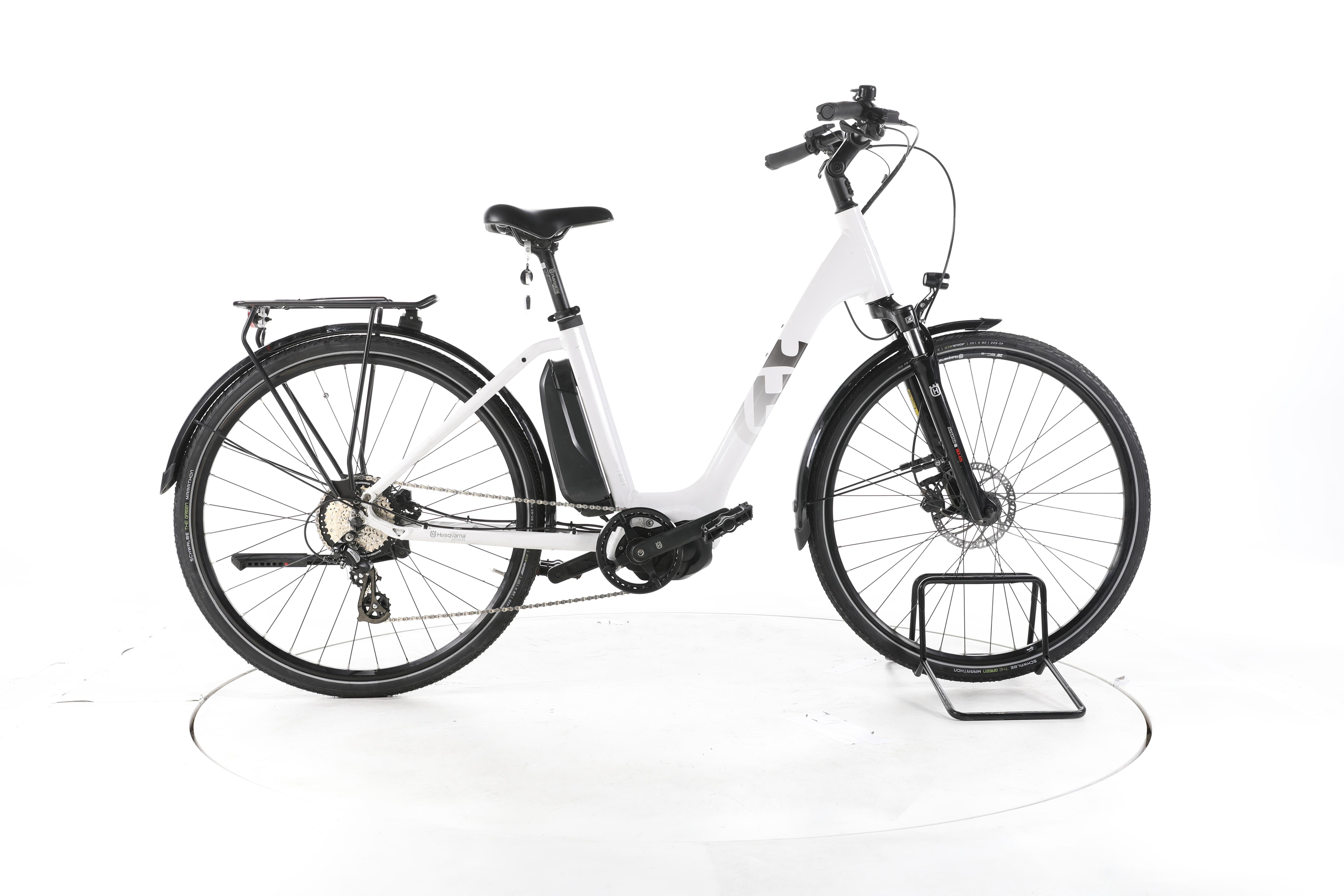 Husqvarna E-Bicycles Eco City 1 Trekking E-Bike Tiefeinsteiger - Image 1