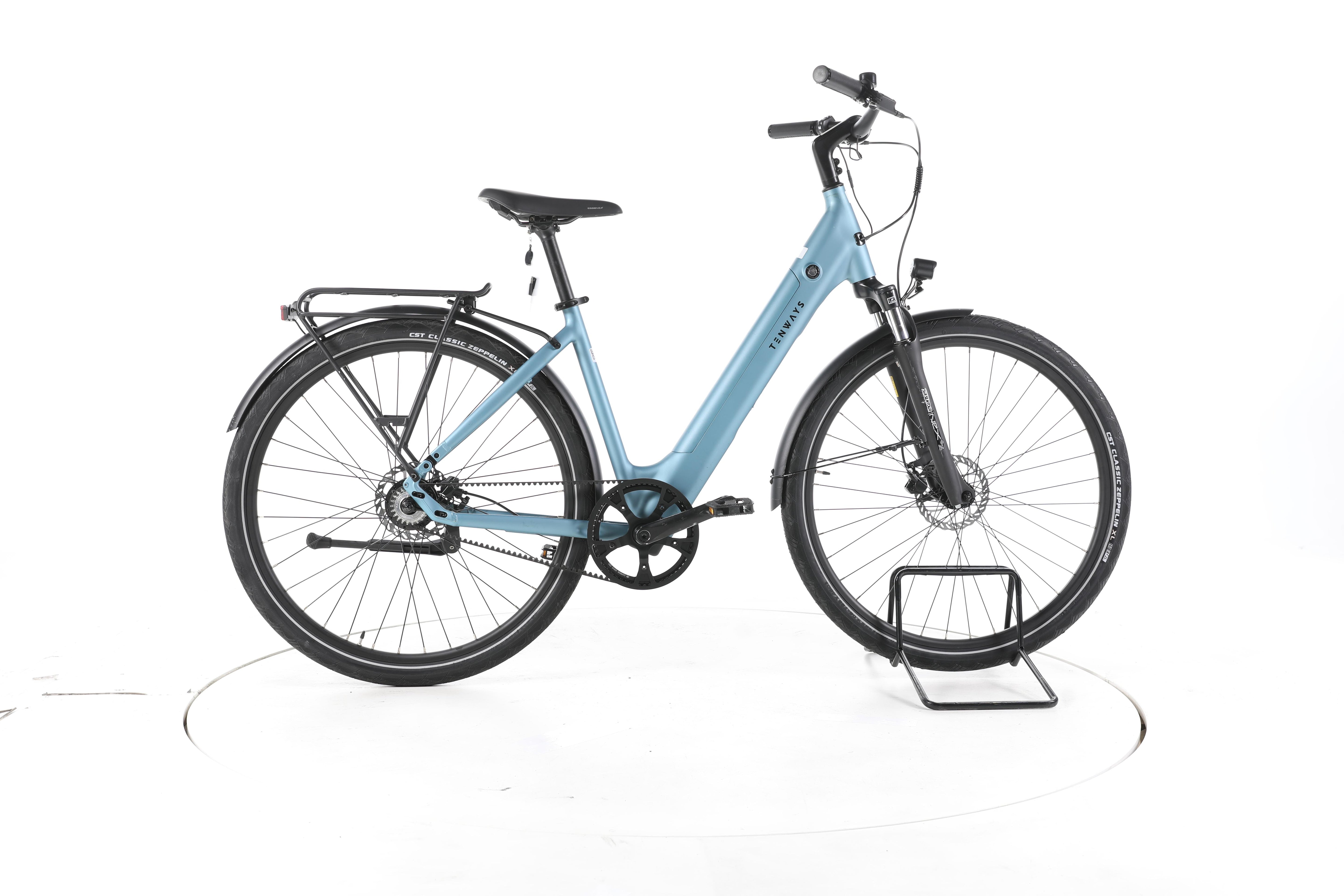 TENWAYS CGO 800 S 48D BL City E-Bike Tiefeinsteiger - Image 1