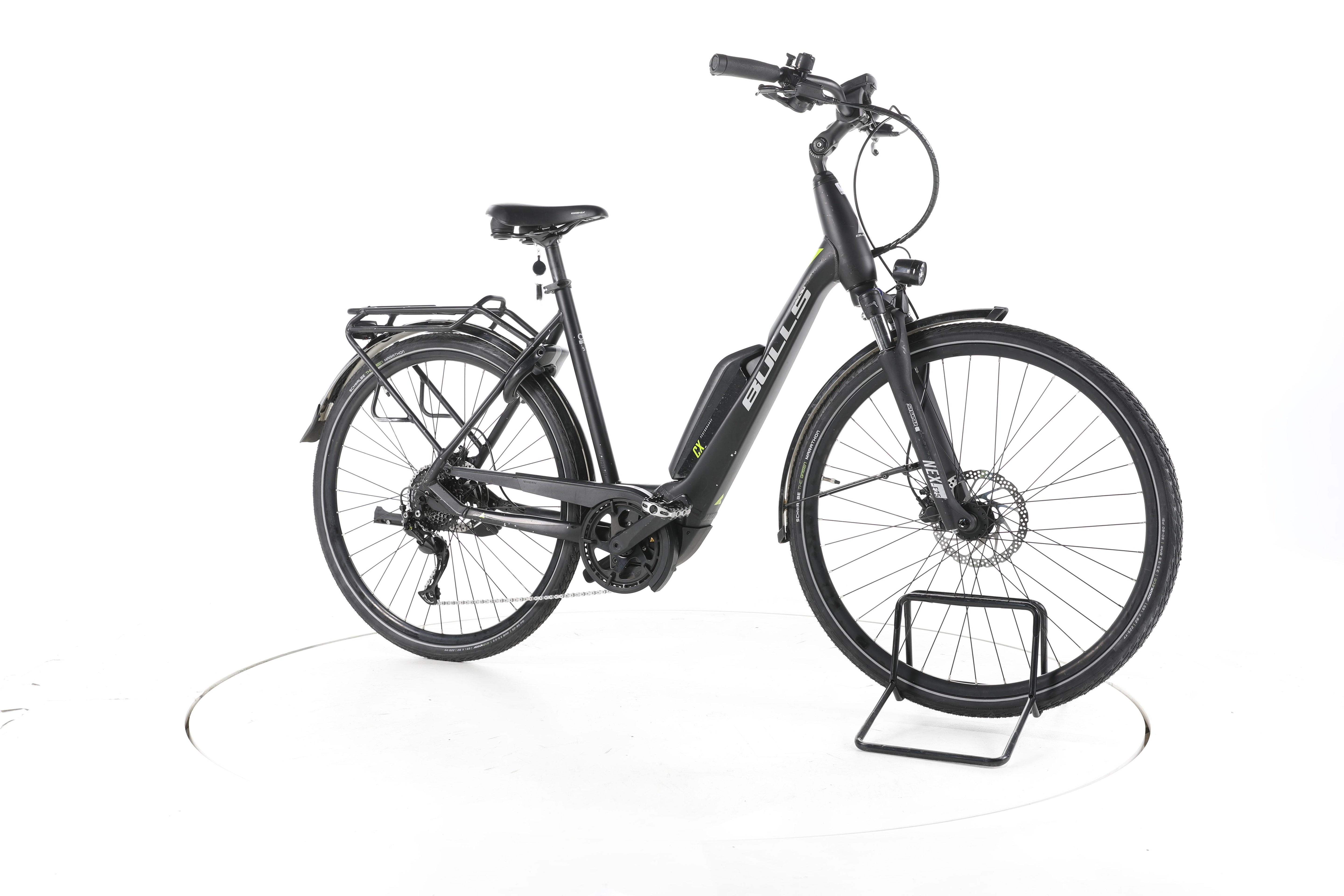 Bulls Street CX (ID97795),schwarz-grau-lime,55cm/28" Trekking E-Bike Tiefeinsteiger - Image 2