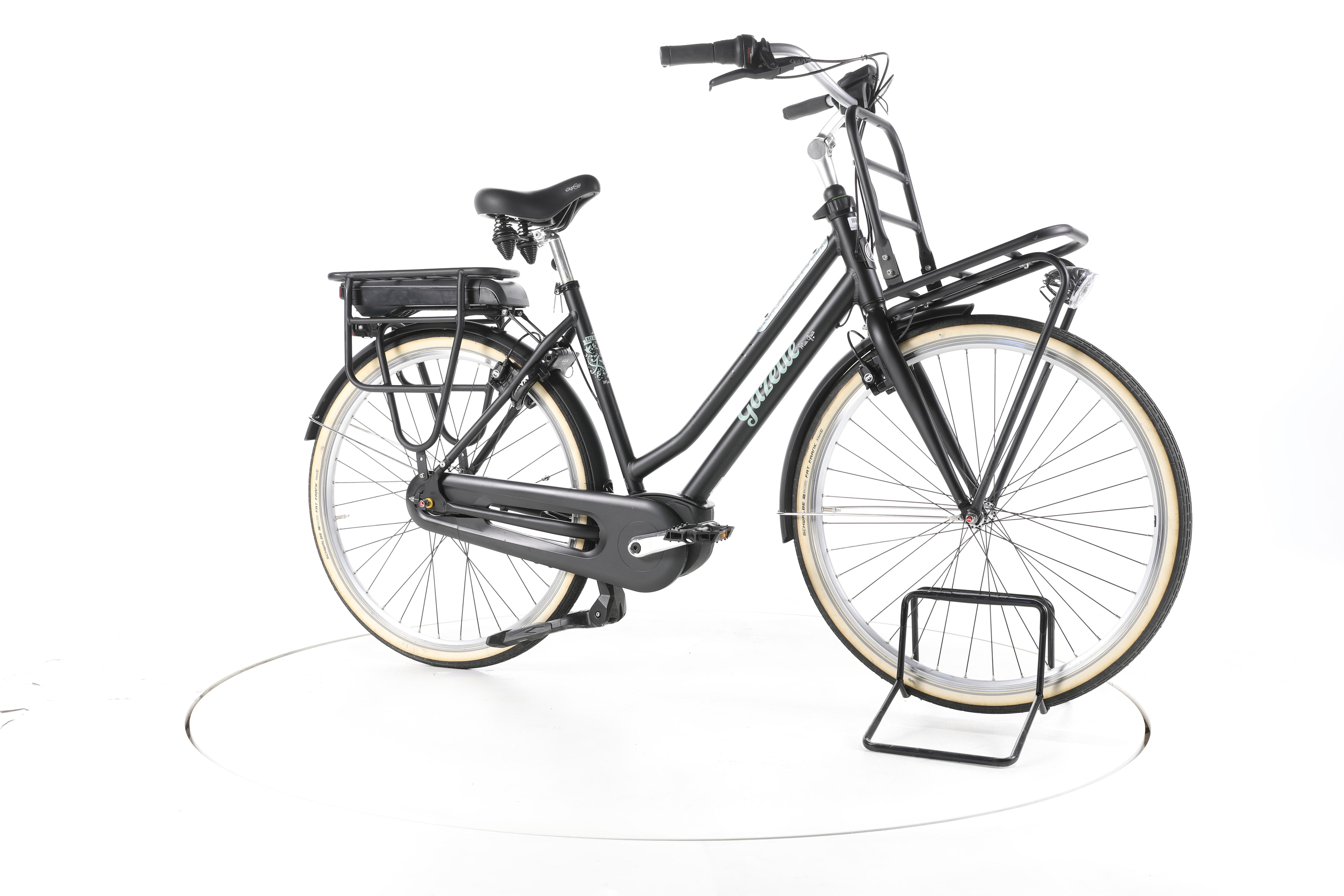 Gazelle Miss Grace C7+ HMB, schwarz-minz, 54cm City E-Bike Tiefeinsteiger - Image 2