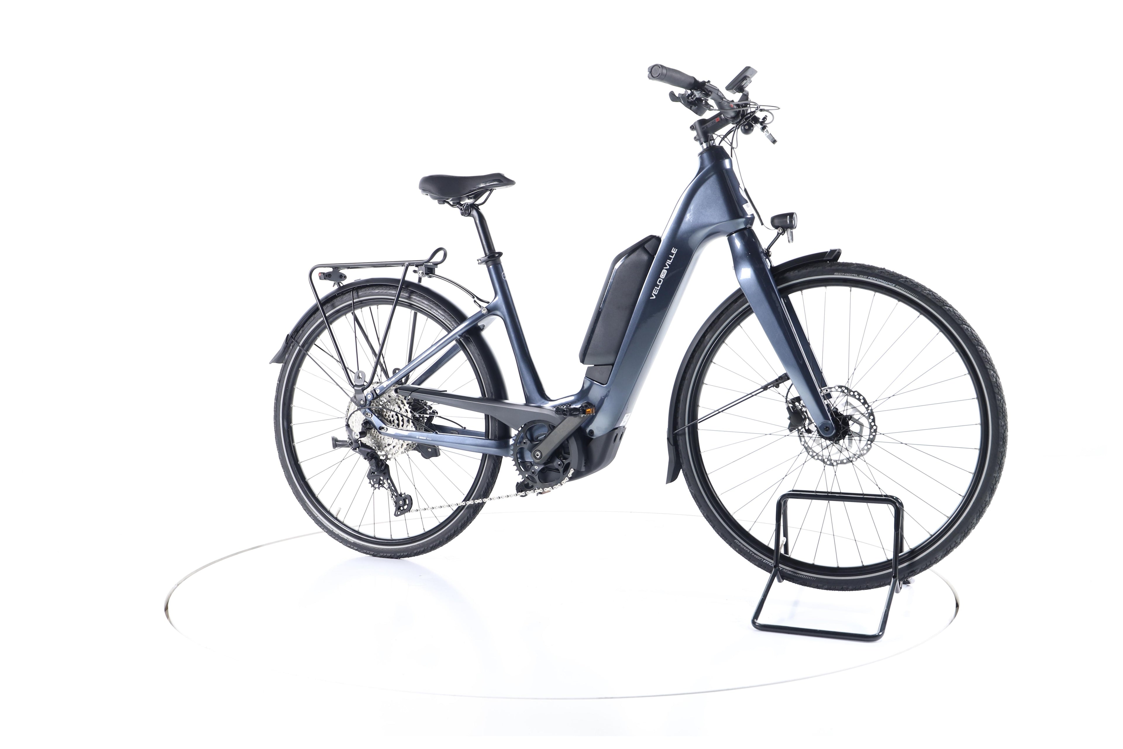Velo de Ville CEB 900 Carbon Smart Trekking E-Bike Tiefeinsteiger Carbon 2024 - Image 2