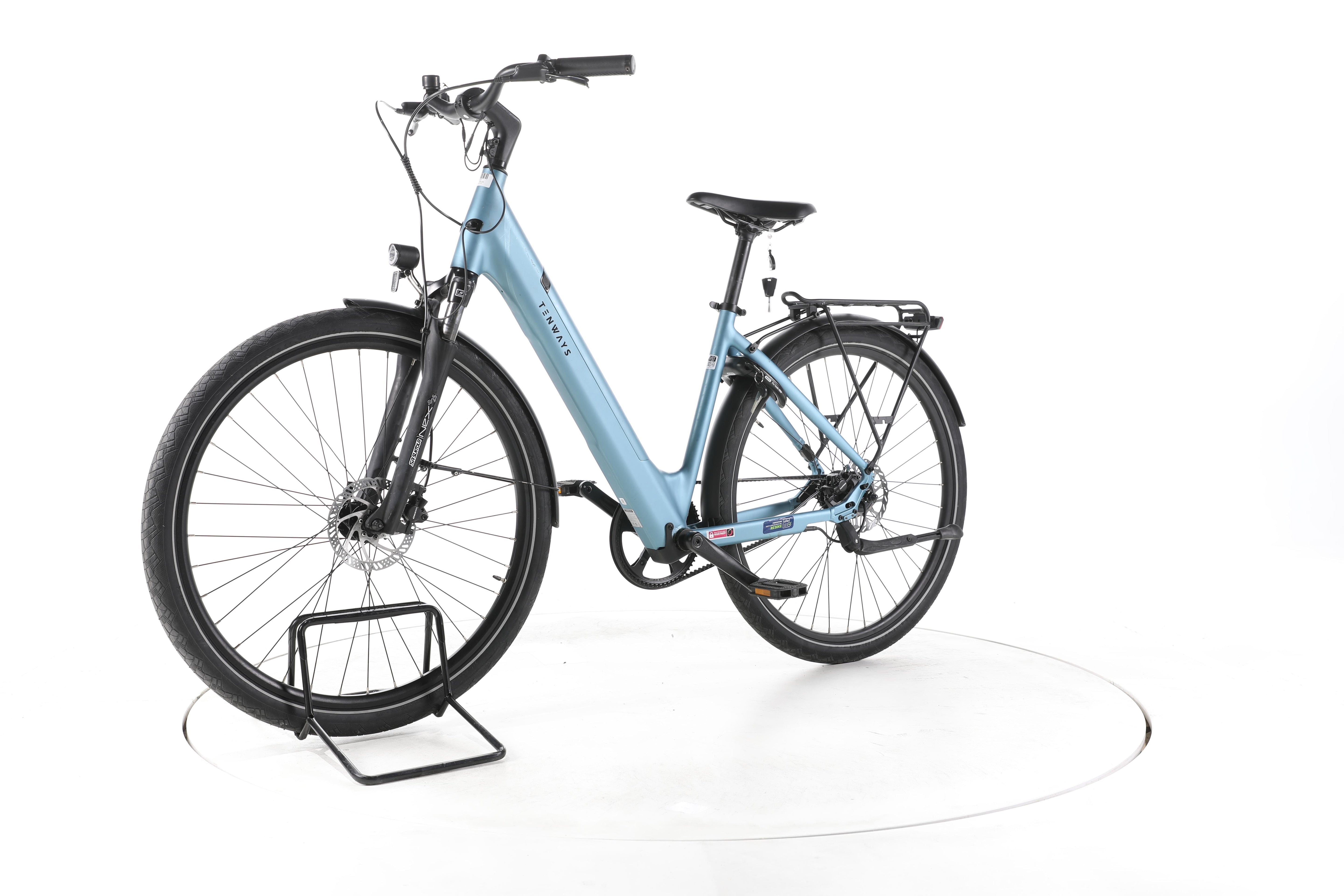 TENWAYS CGO800S City E-Bike Tiefeinsteiger - Image 6