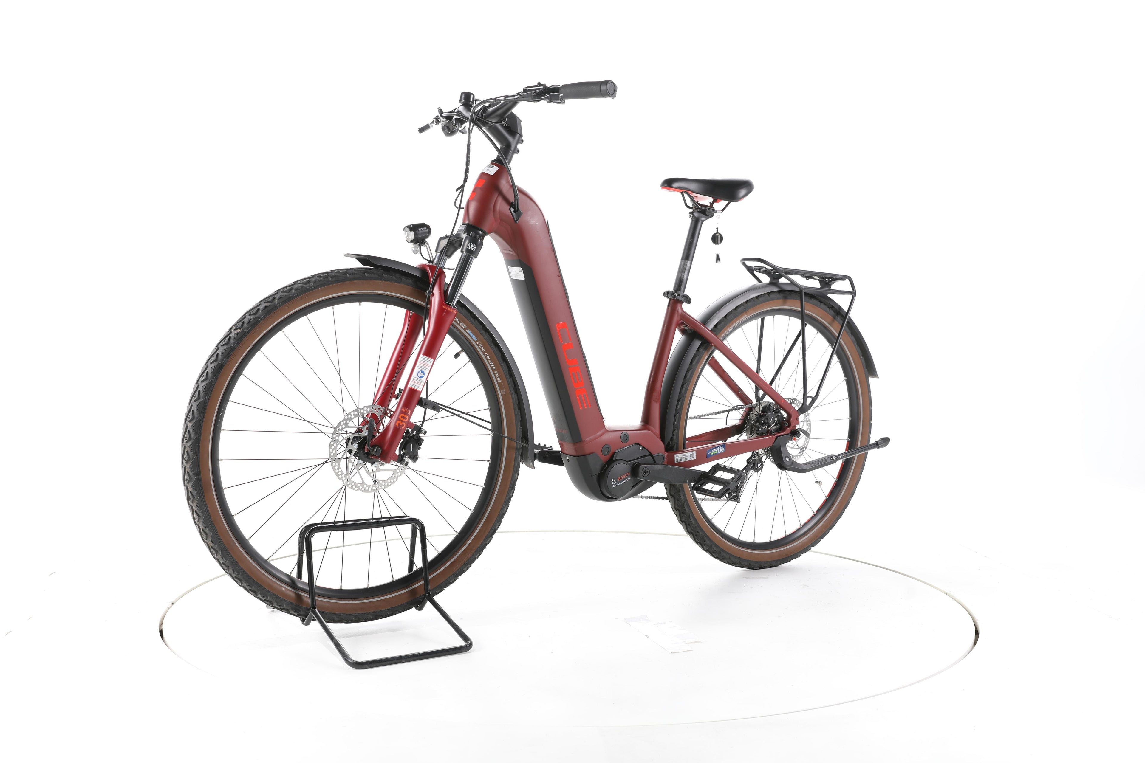 Cube Nuride Hybrid Performance Allroad Trekking E-Bike Tiefeinsteiger - Image 6