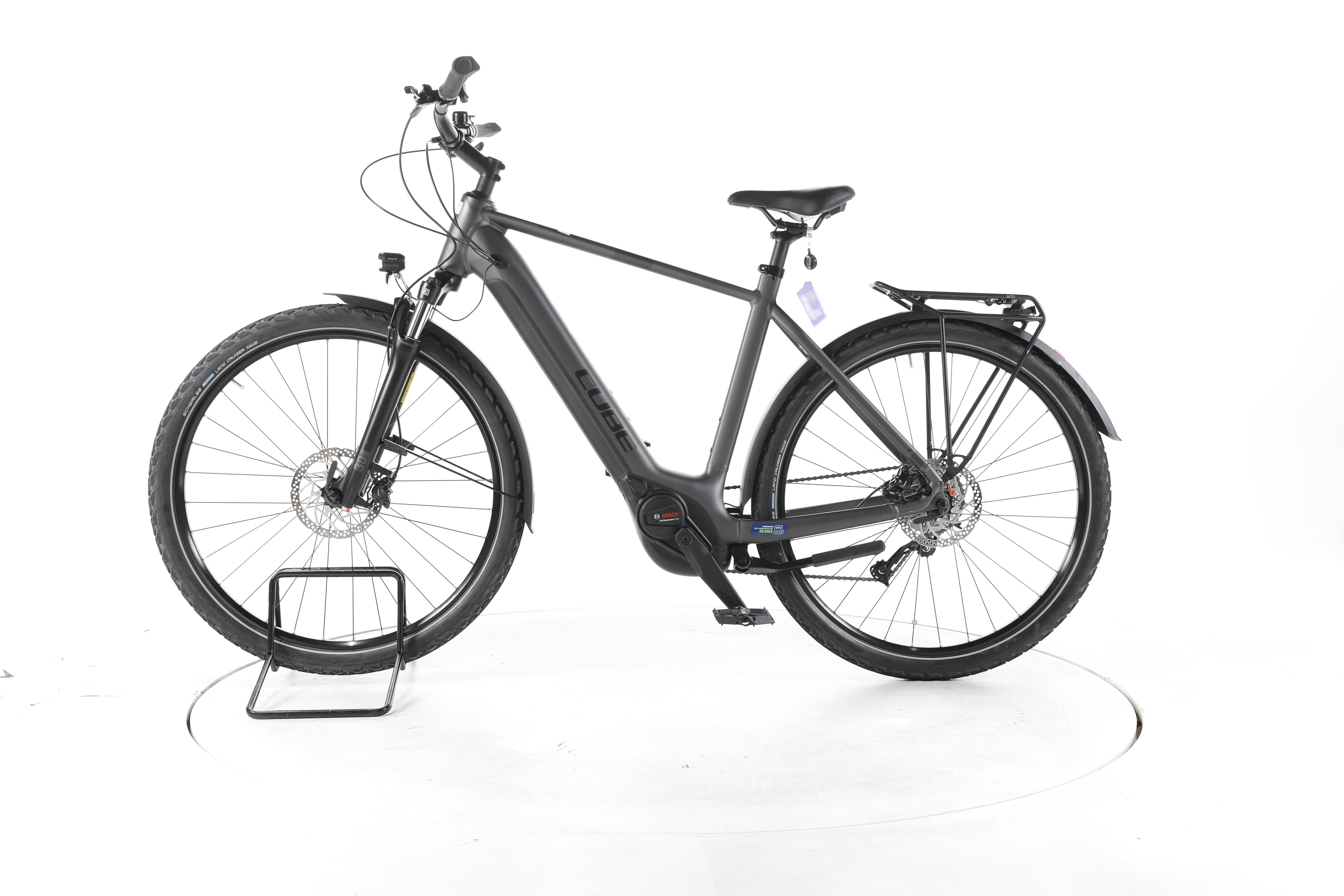 Cube Nuride Hybrid Performance Allroad Trekking E-Bike - Image 7
