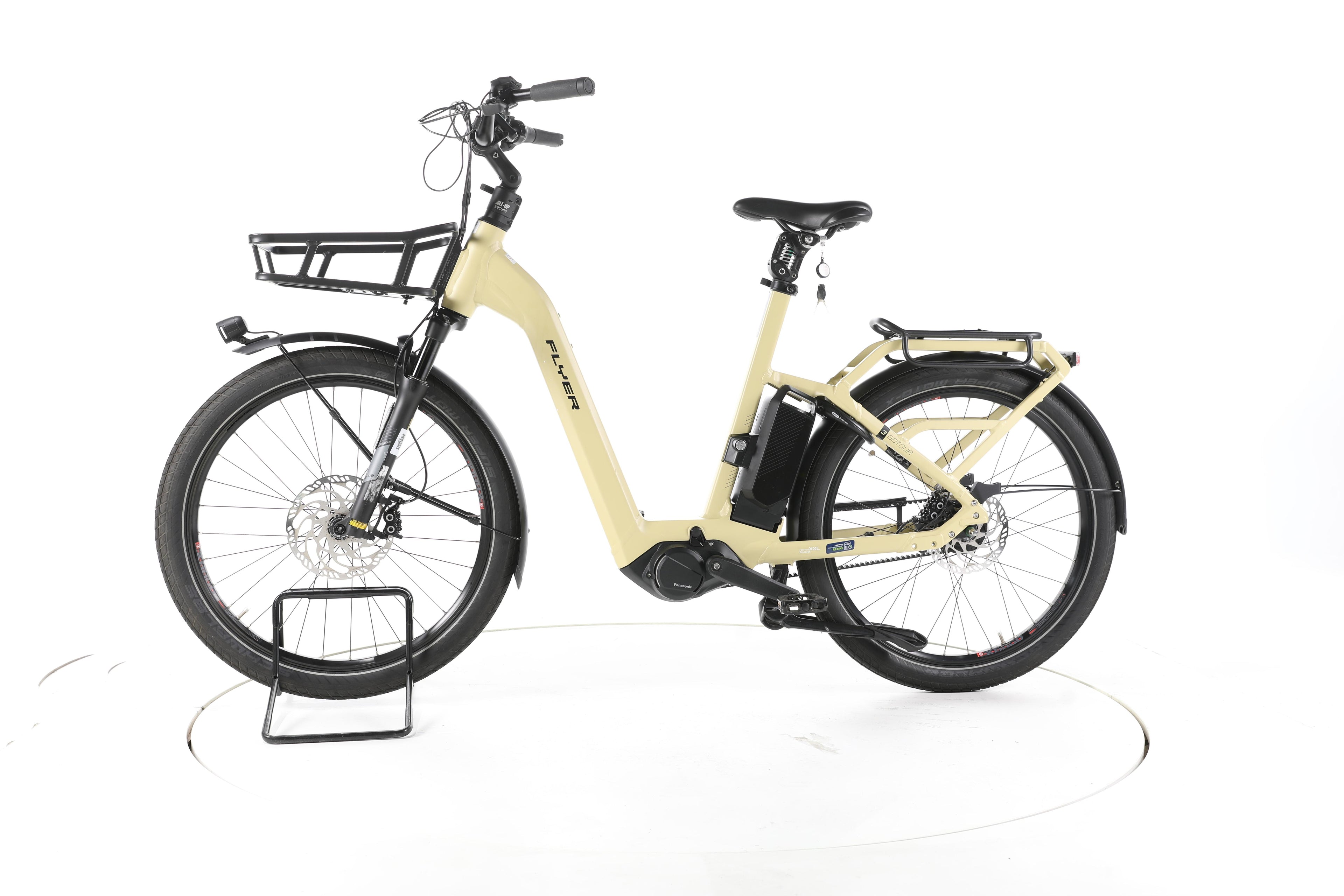 FLYER Gotour3 7.43 Comfort Trekking E-Bike Tiefeinsteiger 2024 - Image 7