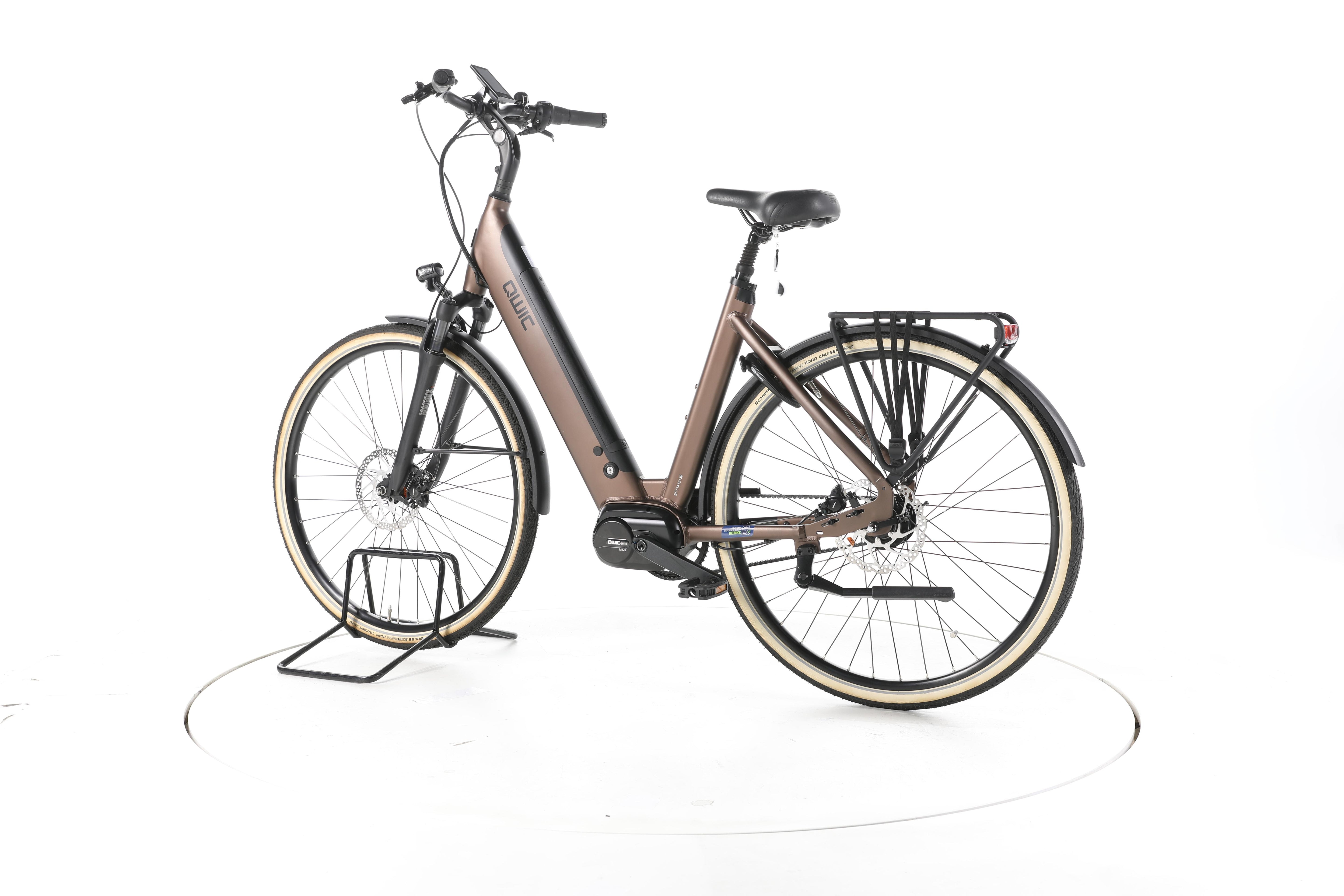 QWIC Premium I-MN7+ City E-Bike Tiefeinsteiger - Image 8
