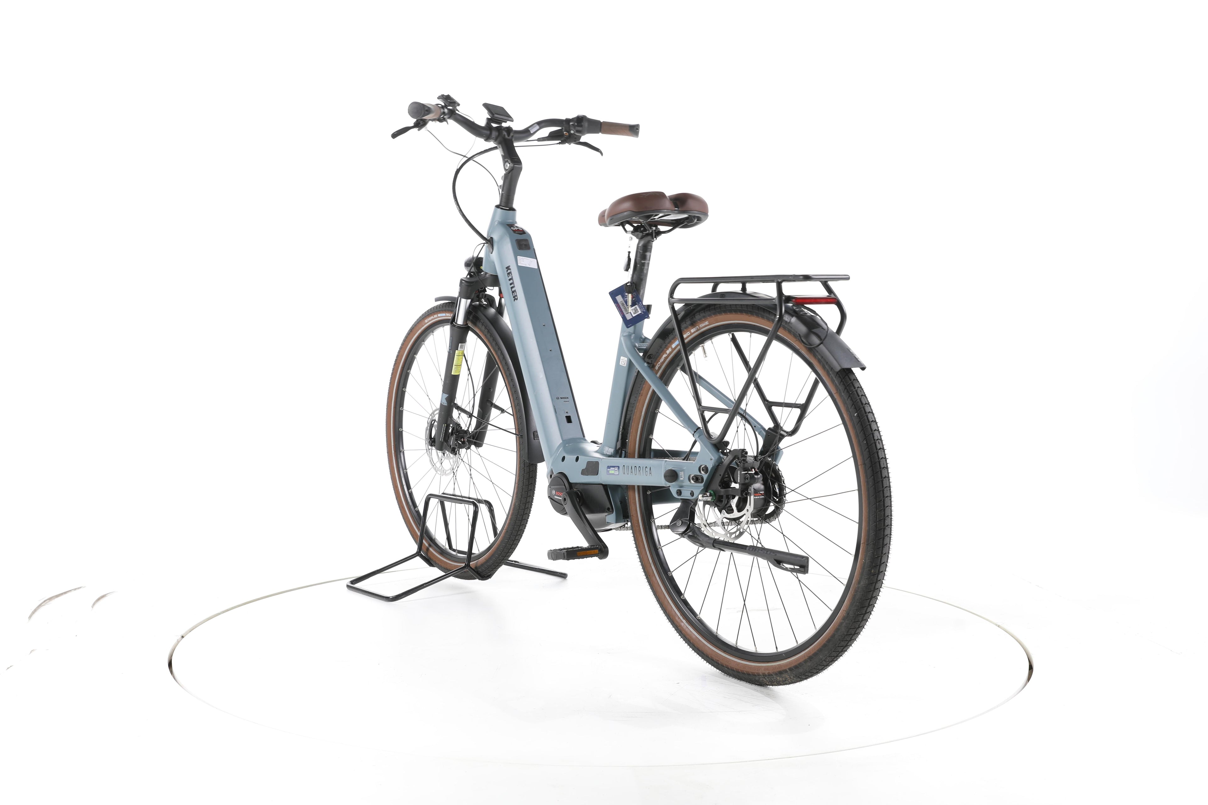 Kettler Quadriga P5 FL, BLAU, 43 cm City E-Bike Tiefeinsteiger - Image 9