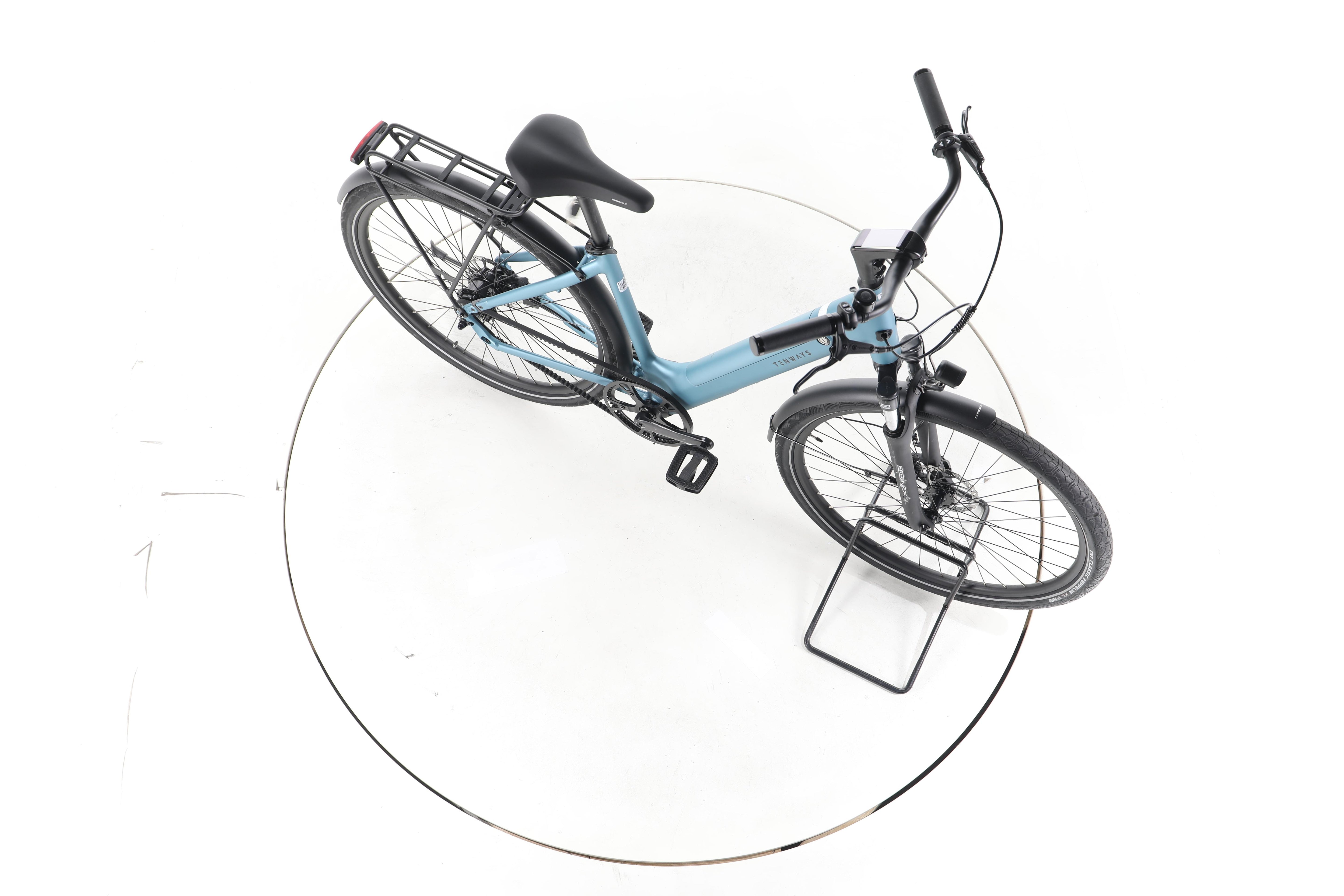 TENWAYS CGO800S City E-Bike Tiefeinsteiger - Image 14